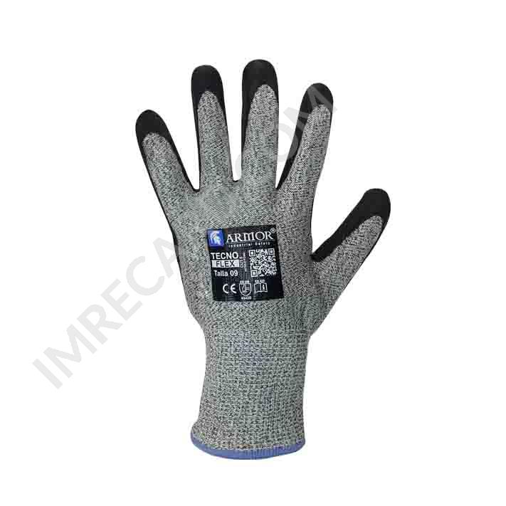 Guante Anticorte TECNO FLEX CUT 5 Nitrilo Foam dorso