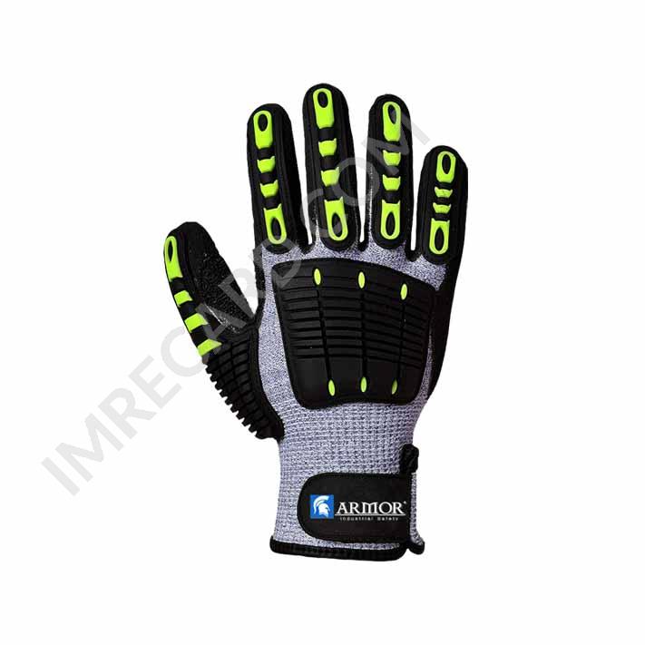 Guante Anticorte Anti Impacto TECNO FLEX IMPACUT Nitrilo Dorso