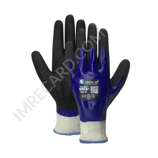 Guante TECNO FLEX OIL Nylon/Palma Espuma de Nitrilo ARMOR