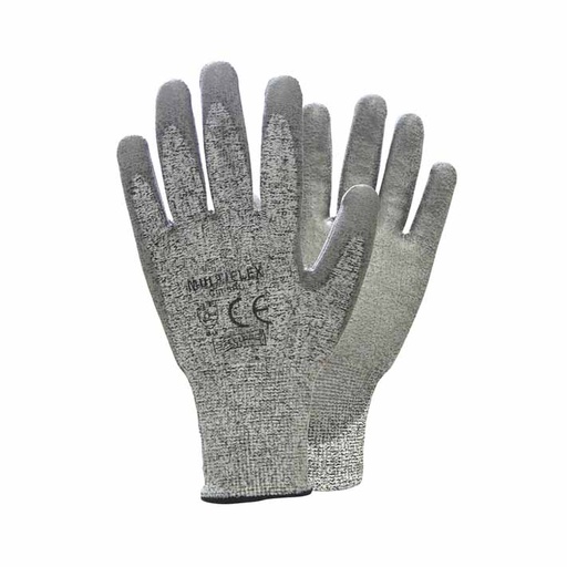 Guante Anticorte VENICUTD08 D/A4 Tejido Econocut/Palma PU (Venicut58) (paq3) DELTAPLUS